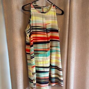 Speechless Colorful Striped Dress